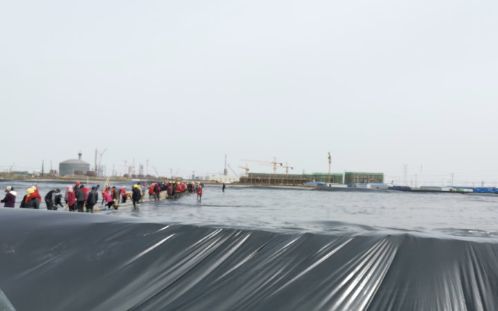 The first-stage tidal flat soft foundation treatment project of Xiao Guoju, Liuheng Island, Zhoushan, Zhejiang Province 