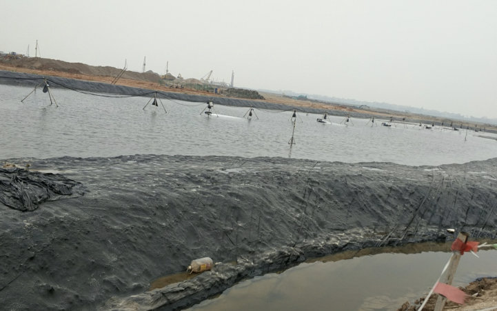 Lingkun Island soft foundation treatment project in Wenzhou, Zhejiang 